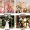 3-Piece Metal Wedding Arch Backdrop Stand Set - Adjustable Floral & Balloon Arch Frames for Weddings, Parties, Indoor/Outdoor Event Decor